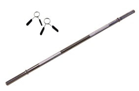 Barra de levantamento aço cromado com fixações Mola (Diferentes medidas)